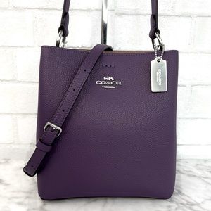 Coach New York Purple Small Town Bucket Crossbody